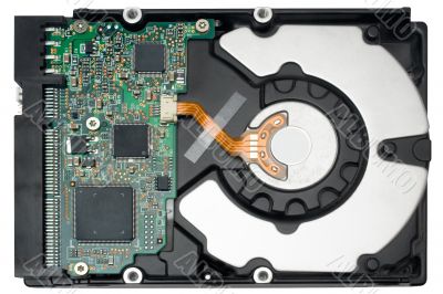 Internal Hard Disc w/ Path - Top View