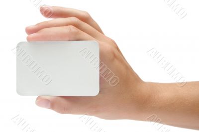 Blank Business Card