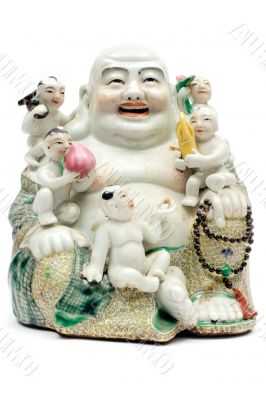 Colorful Porcelain Buddha