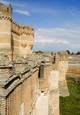 Castillo de Coca side