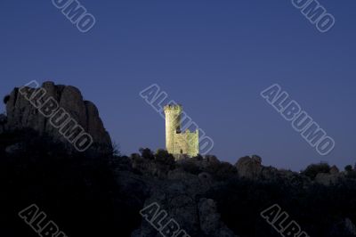 Moorish Tower at Dusk
