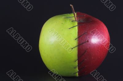 Stitched Apple