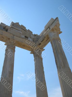 Temple in Side (Turkey)