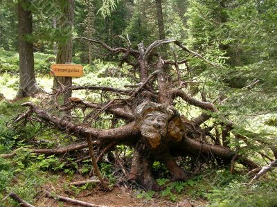 Wood carving in Austria