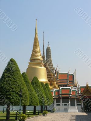 Thai temple in Bangkok