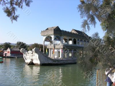 Marble ship in Beijing