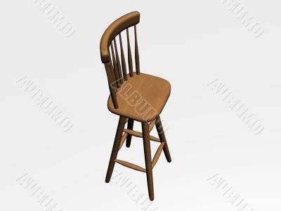 Wooden chair