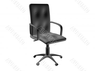 Black executive chair