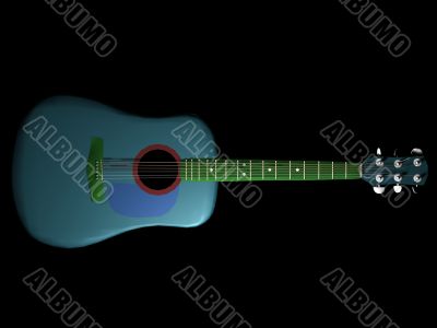 Blue guitar