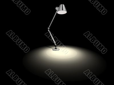 A lamp A lamp