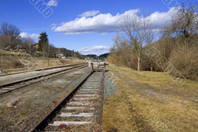 The end of the railway line