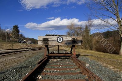 The end of the railway line