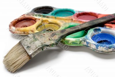 Set of Dirty Watercolors Set of Dirty Watercolors