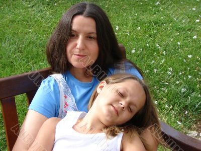 Mum and daughter