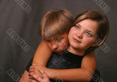 Portrait of the niece and the aunt