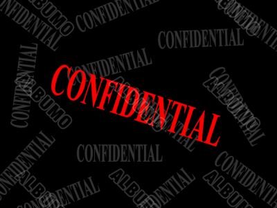 confidential marking