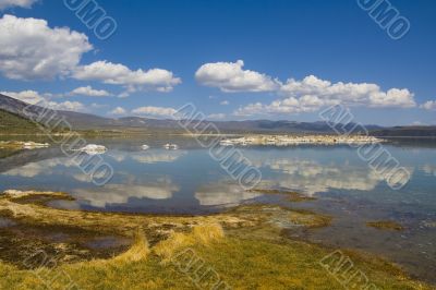 Tufa formations at Mono Lake