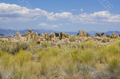 Tufa formations at Mono Lake