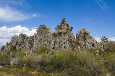 Tufa formations at Mono Lake