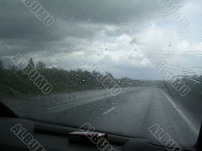 Road rain