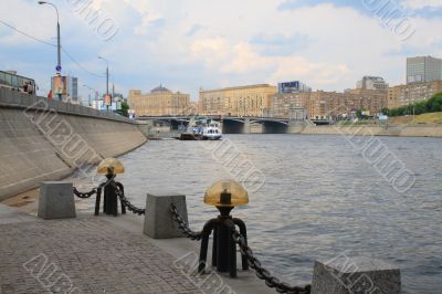 Russia, the river Moscow.