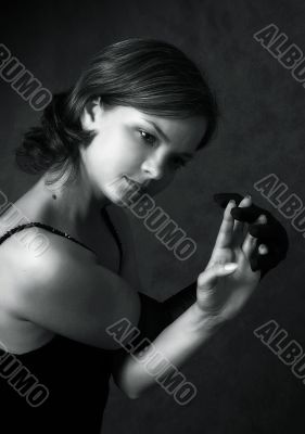 Portrait of the beautiful girl - 5