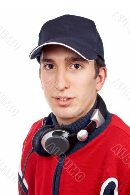 Disc jockey portrait