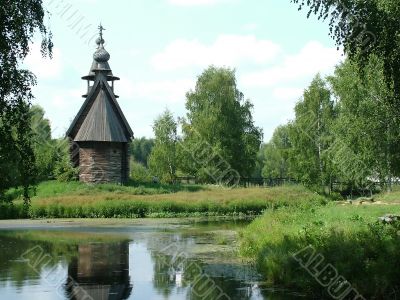Museum of wooden architecture. Chapel 2
