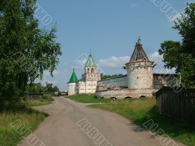 View of the  Ipatievsky Monastery