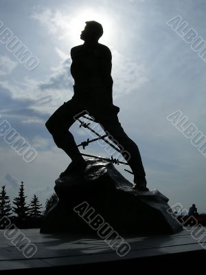 Russia, Kazan, monument
