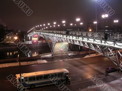 Russia, Moscow, bridge 1