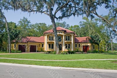 Mediterranean style Florida home