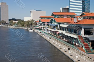 waterfront shopping and dining complex