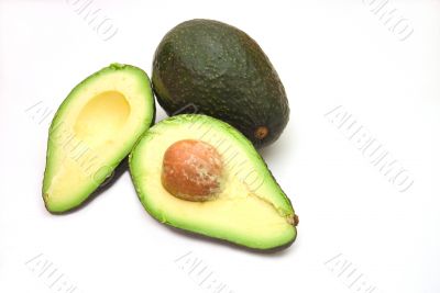 Avocado cut