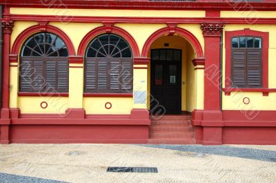 Preserved colonial house, Macau