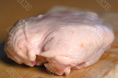 Raw chicken breast