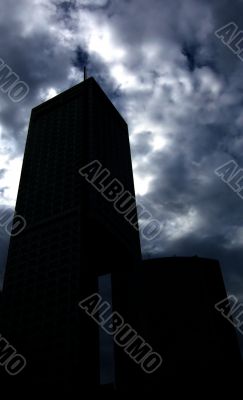 Dark skyscraper