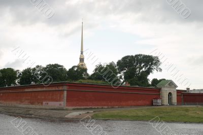 Spire of Peter and Paul Cathedral