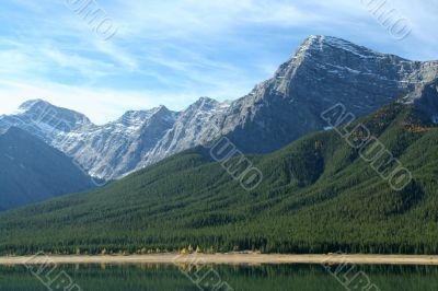 Spray Lakes and Goat Mountain