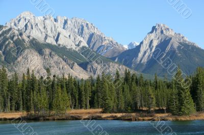 Kananaskis mountains, Bow River