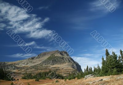 Logan pass,Bearhat Mountain