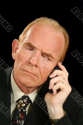 Crank Call Businessman Crank Call Businessman