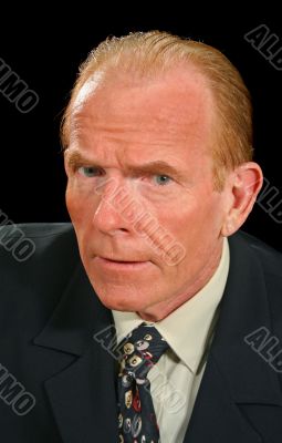 Determined Businessman