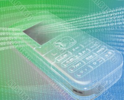 Mobile phone green