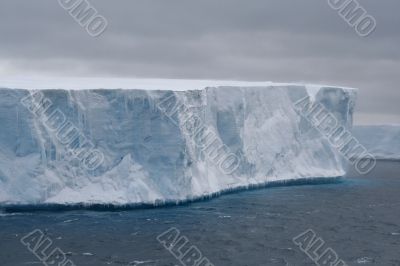 Tabular iceberg in Antarctic Sea