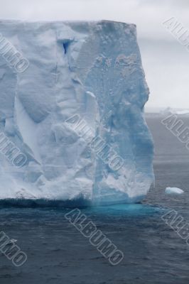 Tabular iceberg in Antarctic Sea