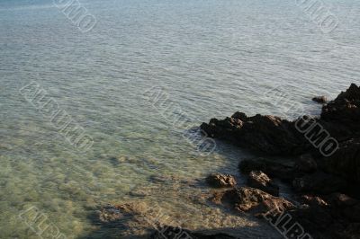 Sea and rocks