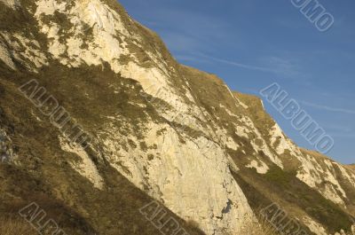 Cliffs and sky