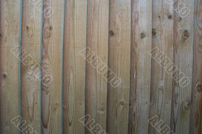 Wooden fence