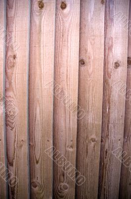 Wooden fence